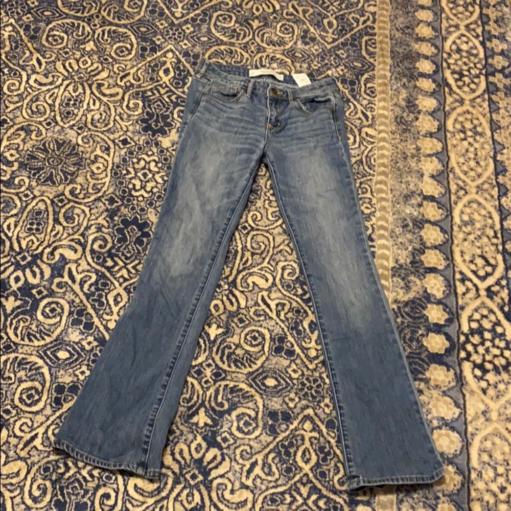 Abercrombie flared leg jeans